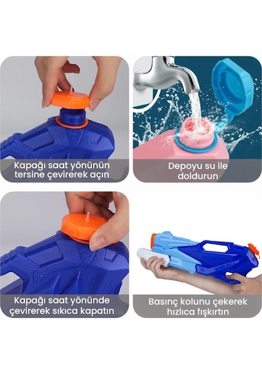 Lc Büyük Boy Su Tabancası