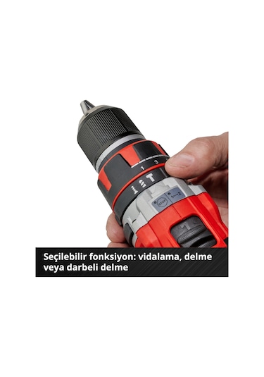 Einhell TP-CD 18/50 Li-i BL Kit (2x2,0Ah) Çift Akülü Darbeli Vidalama - 4513940
