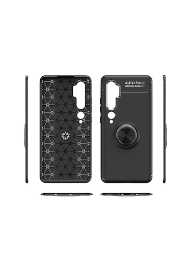 Xiaomi Mi Note 10 Kilif Yüzüklü Magnetli Ravel Case 400772816