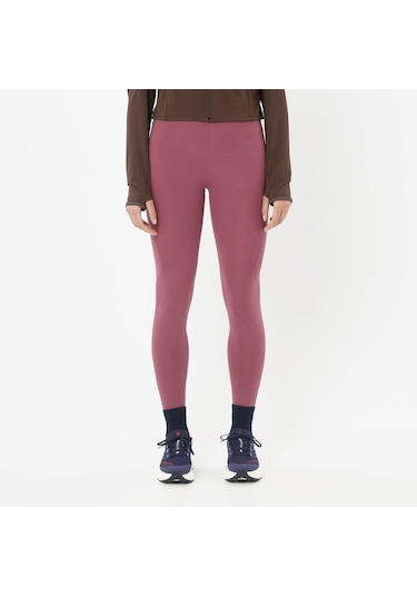 Salomon Shakeout Core Kadın Koşu Tayt Nocturne Lc2657600 Pembe
