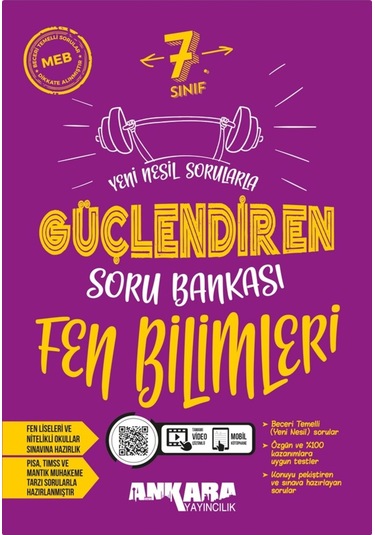 7.sınıf 2024-2025 Fen Bilimleri Soru Bankası Set