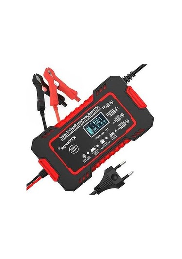 Pazly Tamir Şarj Motosiklet Kurşun-asit Evrensel Akıllı 12v6a Bh Araba Akü Cihazı