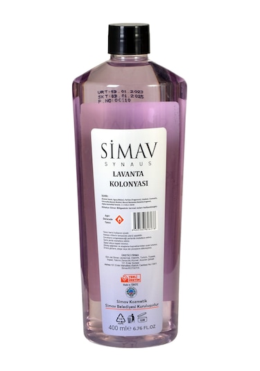 Simav Synaus Termal Sulu Kolonya Seti 5'li 400  ML