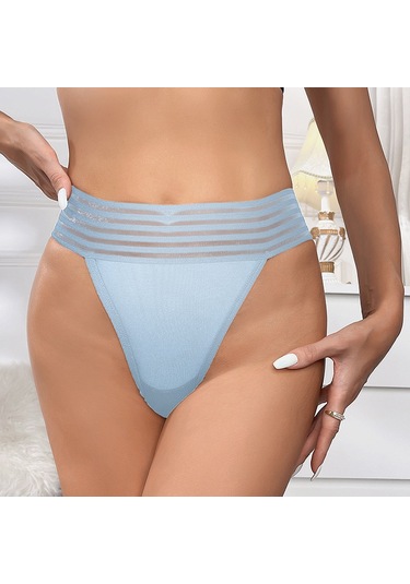 Tcherchi Kadın Yüksek Bel Dikişsiz Külot, Nefes Alabilen İç Çamaşırı Mor