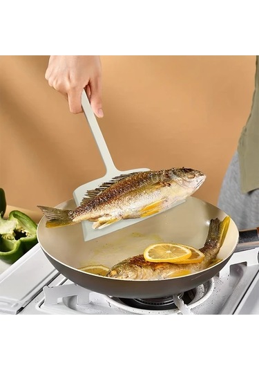 Elmpaly Siyah Yüksek Isıya Dayanıklı Yapışmaz Spatula - 230 C, Çizilmeye Karşı, Kolay Temizlik Siyah