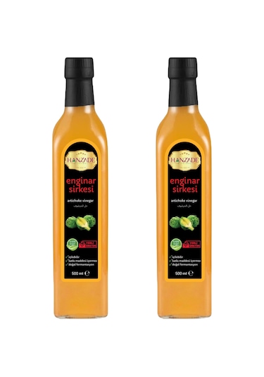 Hanzade Bitkisel Enginar Sirkesi 2 x 500 ML