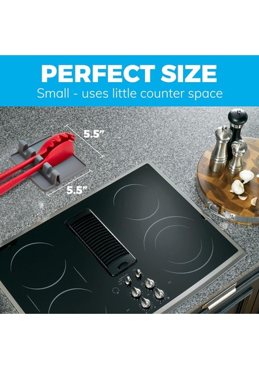 Mutfak Gereçleri Tutucu, 2'li Paket Mutfak Gereçleri Tutucu Gri Süzgeçli Isıya Dayanıklı Mutfak Gereçleri Tutucu, Bpa İçermez Spatula Yerleştirme Gereçleri Diğer