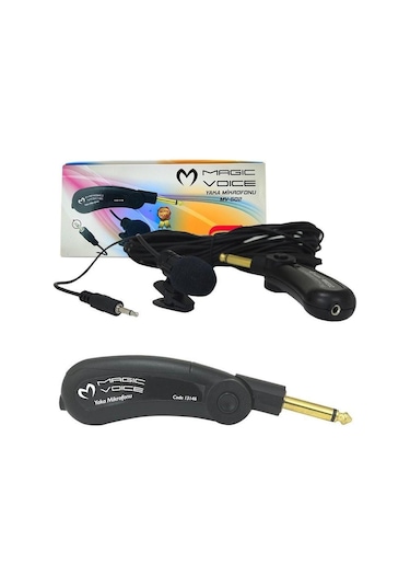 Magicvoice Mv-502 Gold Kablolu Yaka  Mikrofonu