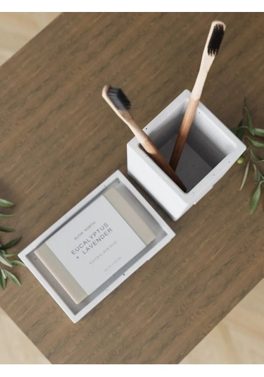 Getknow Home Banyo Aksesuarları Seti 270388914 Beyaz