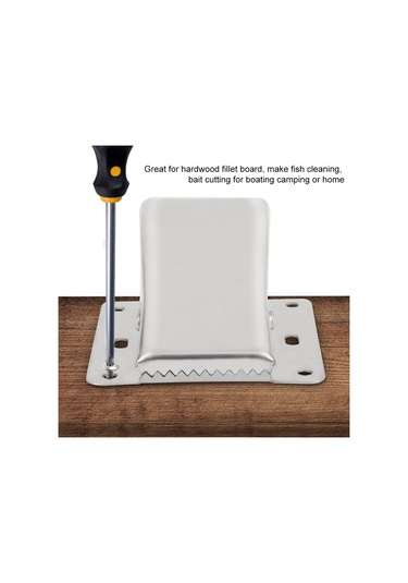 Tahta Tamir Parçası İçin Fileto Kelepçesi Paslanmaz Çelik Balık Kuyruğu Kelepçesi Balıkçılık Aksesuarları Diğer