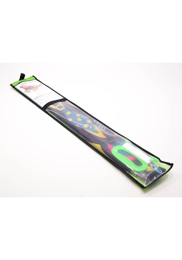 Tek İpli Uçurtma Çocuk Statik Uçurtmauçurtma 127 X 66 Cm Kelebek Pembe / Sarı Orao Meridyendukkan