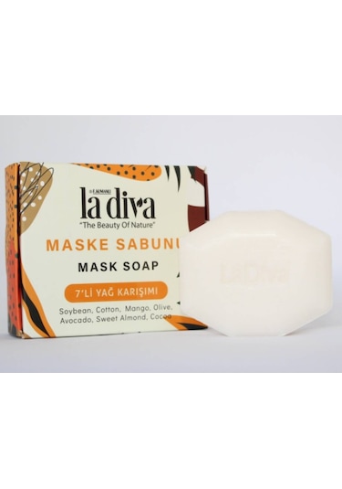 La Diva 7'li Yağ Karışımlı Maske Sabunu 2 x 100 G