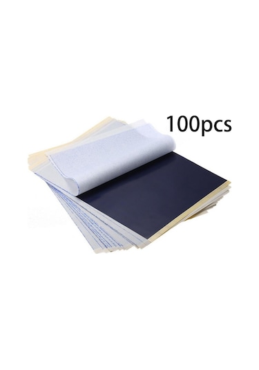 Suntek 100 Adet Dövme Transfer Kağıdı Cilt Dövme Transfer