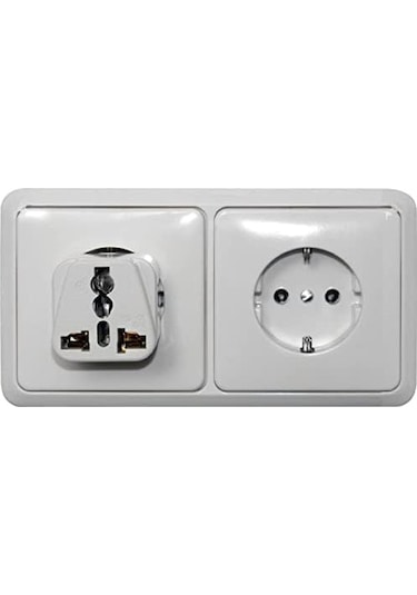 Unıversal Fiş Adaptör Amerikan -ingiliz Hdx1251 Fıs004