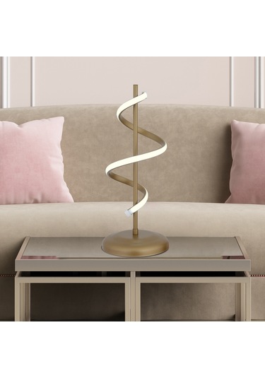 Leatrice Tekli Eskitme Ledi Modern Oturma Odası, Yatak Odası, Salon Led Abajur Diğer