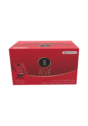 Zeolit ve İnülin İçeren Vitamin 60 Şase