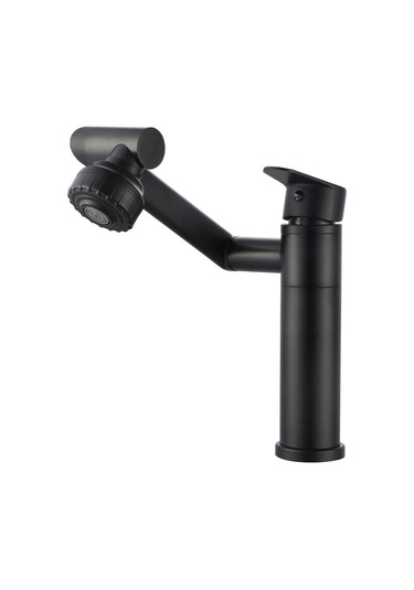 Fleko K11011-c Siyah Akrobat Lavabo Bataryası