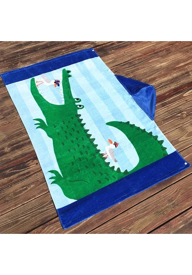 Suntek Yumuşak Emici Çocuk Kapşonlu Banyo/havuz/plaj Tip-3 Tip 3