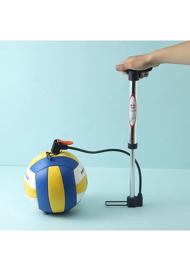 Sones M&g Ast09327 Alüminyum Basketbol Pompası Taşınabilir Evrensel Şişirme Aleti Siyah