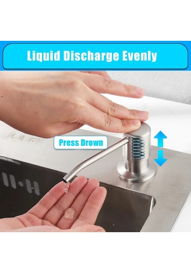 Set1-350ml-black-350/500ml Mutfak Sıvı Sabunluk Pompaları Mutfak Banyo Sabunluk Lavabo Sabun Şişesi Mutfak Aracı Şişe Aksesuarları