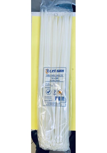Çetsan Kablo Bağı 7.6 550 100 Adet