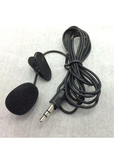 Akıllı Telefon Dizüstü Pc Dizüstü Bilgisayar İçin Mini Kayıt Kravat Yaka Klip Mikrofon