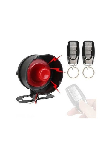 Trendooze 7 Seviye 125db Alarm, 2 Kumanda, 12v Araç Koruma Sistemi