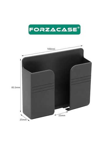 Çok Amaçlı Duvara Monte Telefon Şarj Ve Kumanda Standı - Fc924 Beyaz