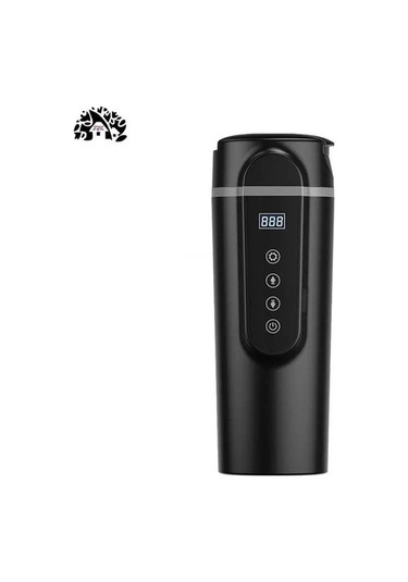 Novahub Mkb173 304 Paslanmaz 420ml 12v/24v Araç İçi Çay/kahve Isıtıcı Beyaz Beyaz