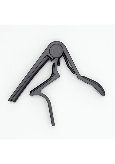 Yüksek Kaliteli Alüminyum Alaşımlı Gitar Capo Gitar Aksesuarları Hızlı Değişim Kelepçe Anahtar Akustik Klasik Ton Ayarlama Gitar Parçaları Black