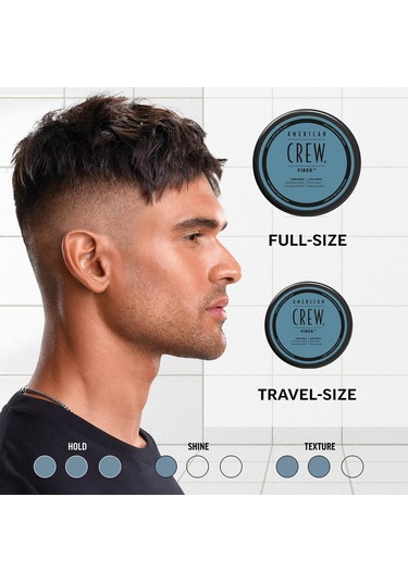 American Crew Men Fiber Güçlü Tutuşlu Mat Saç Şekillendirici Set 85gr + 50gr