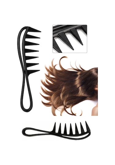 Muggio Geniş Aralıklı Profesyonel Wax Tarağı