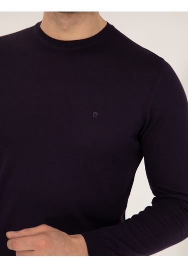 Pierre Cardin Erkek Mor Kazak /triko 50257301-vr038 Mor