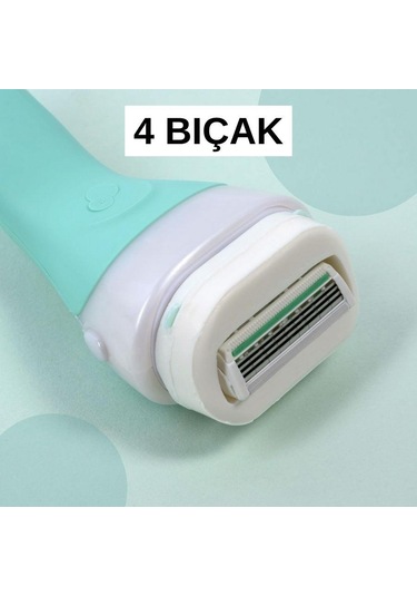 Wilkinson Sword Intuition Sensitive Care Kendinden Sabunlu Kadın Tıraş Bıçağı Kartuşu 4 Bıçaklı 6 Yedek Kartuş