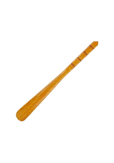 Homyl Doğal Uzun Saplı Ayakkabı Çekeceği Bakım Ahşap-55cm Ahşap 55cm Çok Renkli