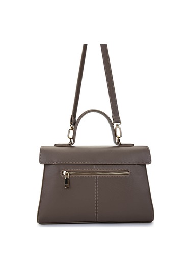 Tamer Tanca Kadın Hakiki Deri Vizon El Çantası 147 1064 Bn Cnt Y25 Vızon Dr Vizon