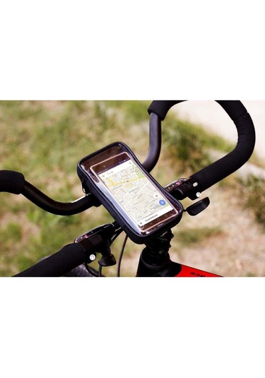 Procycle Pc-270 Bisiklet Gidon Üstü Telefon Tutucu Siyah