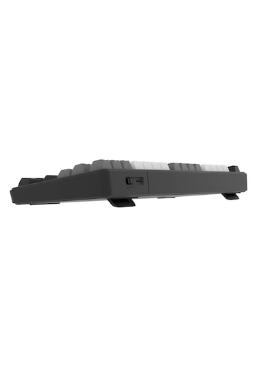 Hawk Gaming Hk220 Membrane Rgb Kablosuz/bluetooth Siyah Beyaz Tkl Türkçe Gaming Klavye