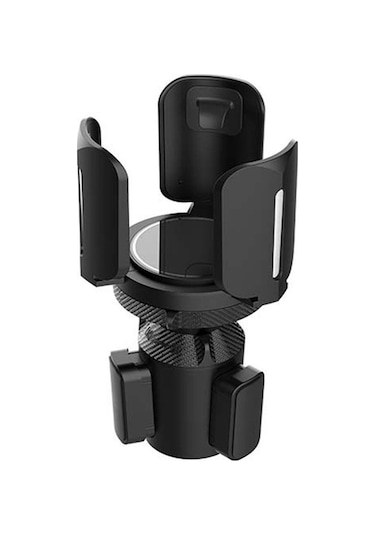 Tongxida 14 Ayrılabilir Araba Bardak Tutucu, Araç İçecek Şişesi Depolama Rafı Siyah