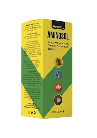 Pharmax Aminosol Vitamin Ve Aminoasit Solüsyonu 30 ML