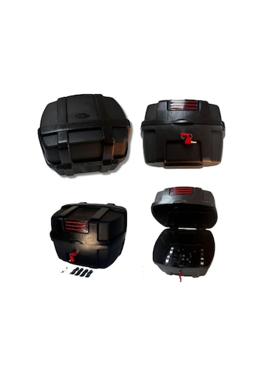 Motosiklet Arka Çanta 35 Litre Reflektörlü Bagajlı 1.kalite Motor Çantası Topcase Renkli