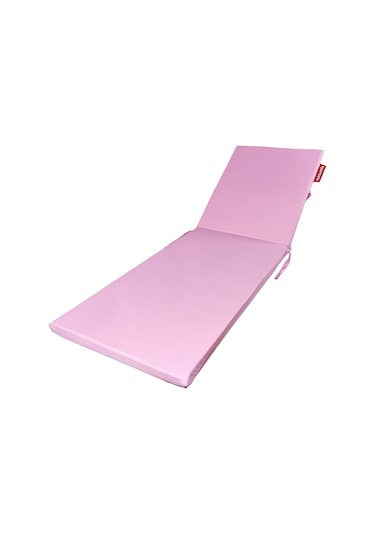 Xpermate Fermuarlı Şezlong Minderi Su Geçirmez 60x180x5 Pembe