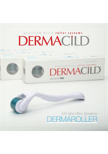 Dermacild Dermaroller 0,25MM Titanyum İğne Derma Roller