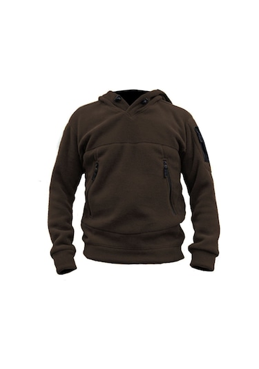 Genıus Store Erkek Polar Kapşonlu Kombat Tactical 3 Cep 507540581