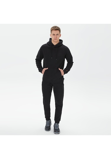 Superfly Kapüşonlu Erkek Basic Sweatshirt Spf101232316902 001