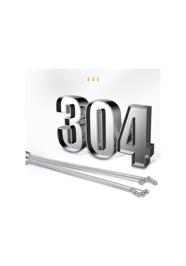 Fastbuy Manuel Çırpma Teli, Paslanmaz Çelik, 10 İnç, Cam Boncuklu, Yumurta Çırpma Makinesi, Kullanışlı Mutfak Aleti Diğer