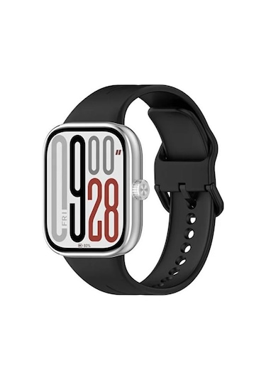 Smart Band 8 Pro / Smart Band 9 Pro Uyumlu Tokalı Silikon Kordon/kayış