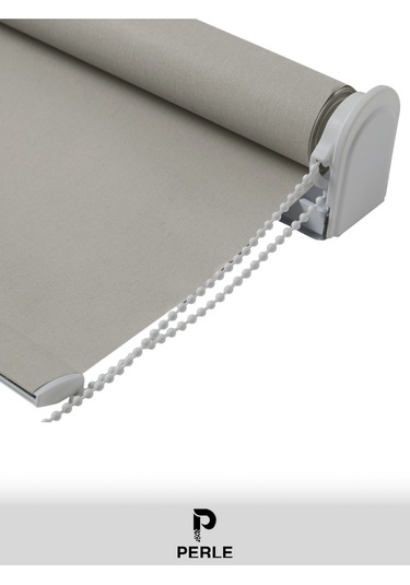 Açık Gri Blackout Stor Perde Tam Karartma Yüksek Kalite Superblackout Açık Gri