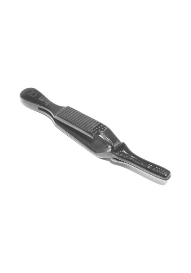 Bulldog Dieffenbach Serrefine Klemp 2.5inç Atravmatik Eğri Uç Siyah Cerrahi Eğitim Materyali