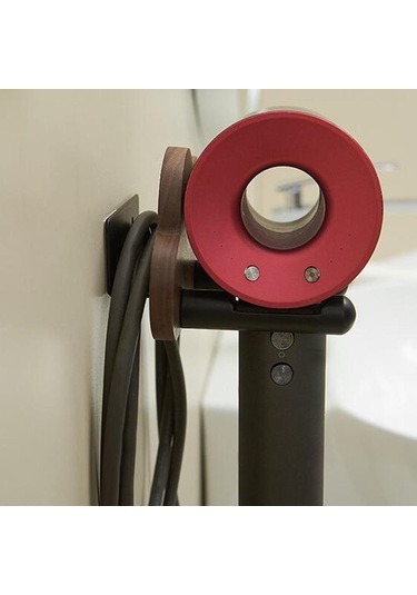 Suntek Saç Kurutma Makinesi Tutucu Taşınabilir Kahverengi